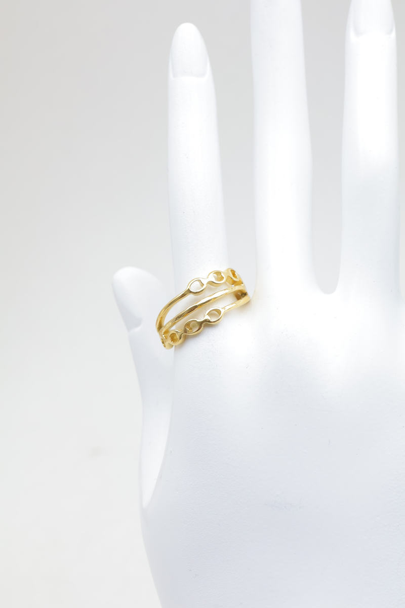 Bague en acier inoxydable 2