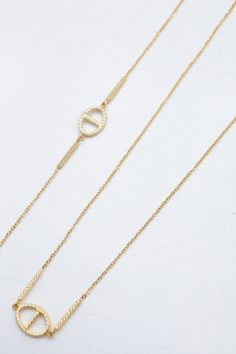 Parure de bijoux en acier inoxydable 2