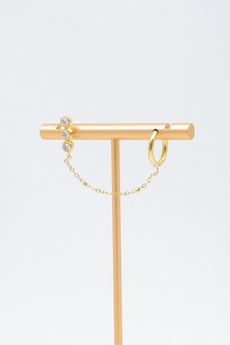 Boucles d'oreilles en acier inoxydable 2