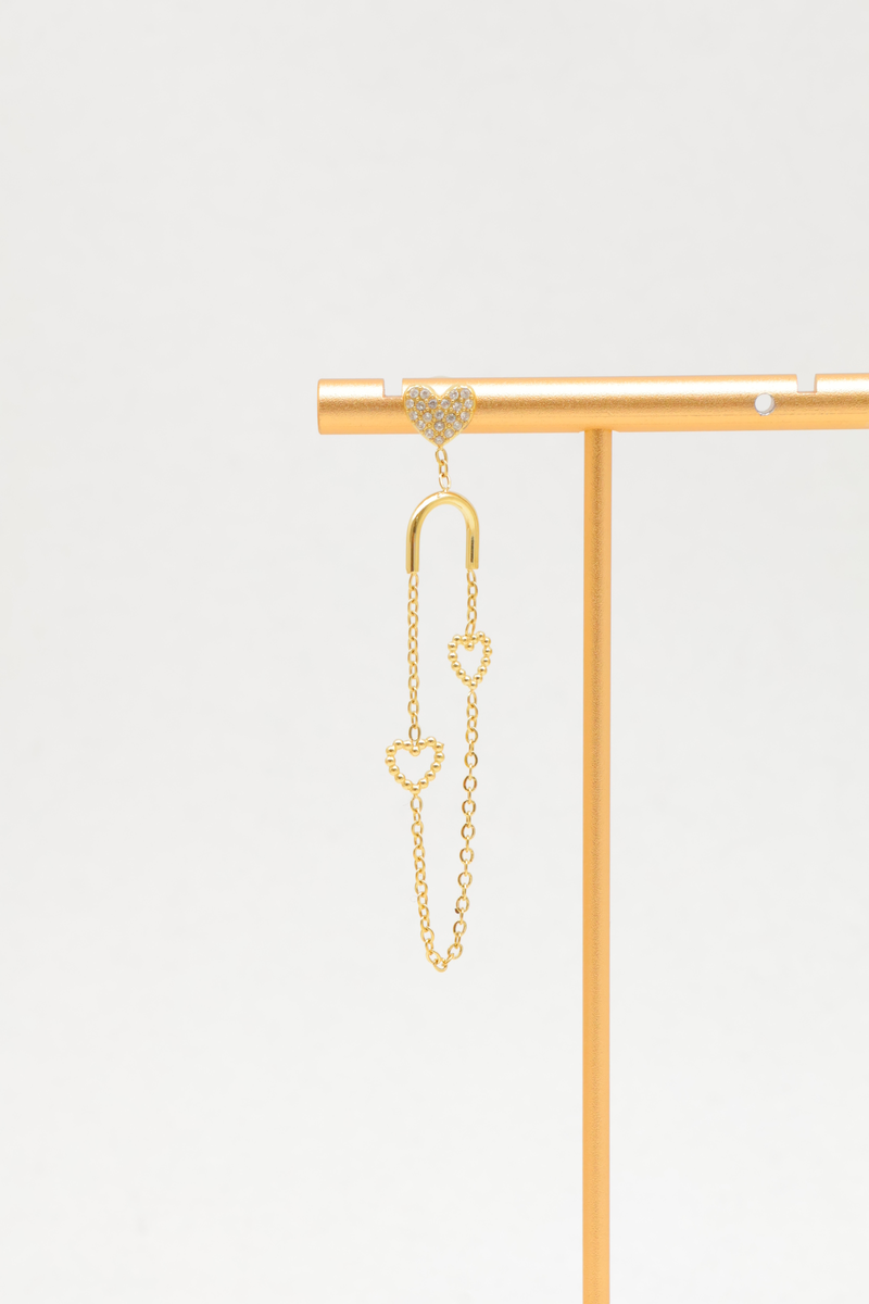 Boucles d'oreilles en acier inoxydable 2