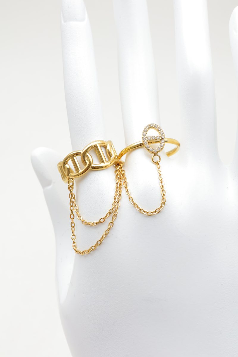 Bague en acier inoxydable 2