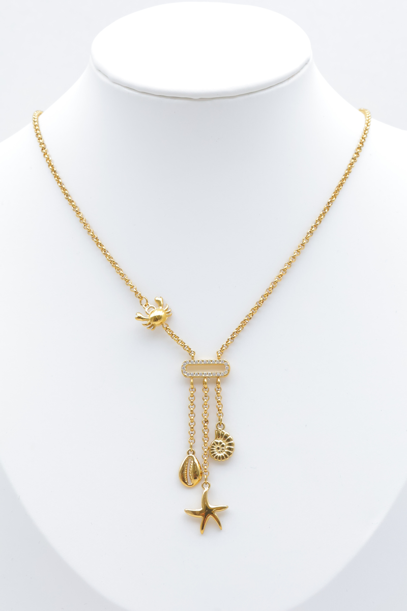 Collier Y en acier inoxydable