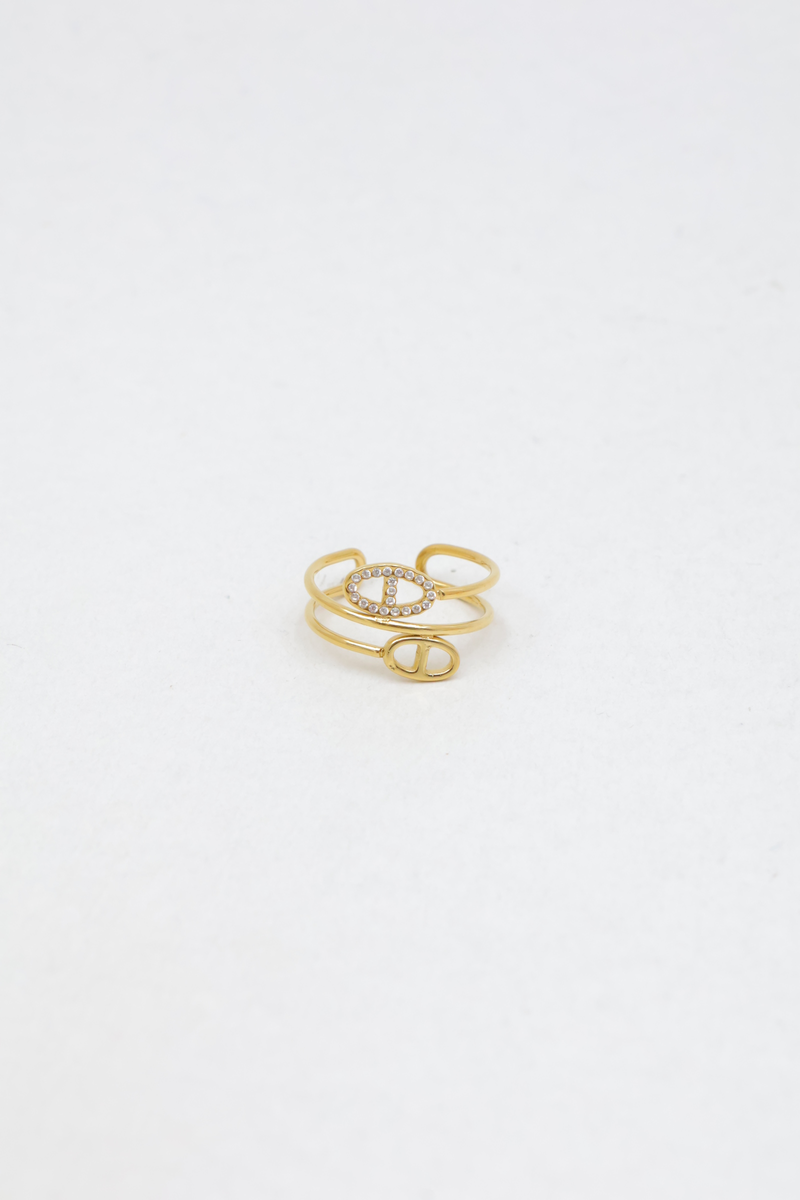 Ring in stainless steel