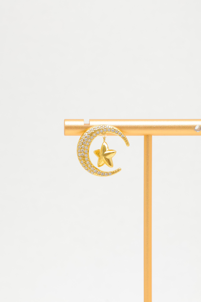Boucles d'oreilles en acier inoxydable