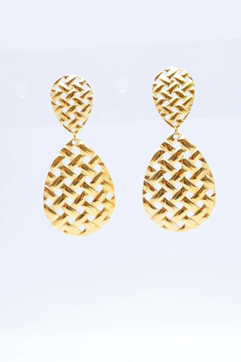 Boucles d'oreilles en acier inoxydable 2