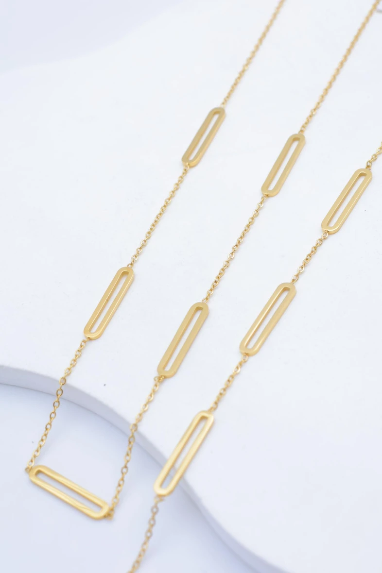 Stainless steel jewelry set 2