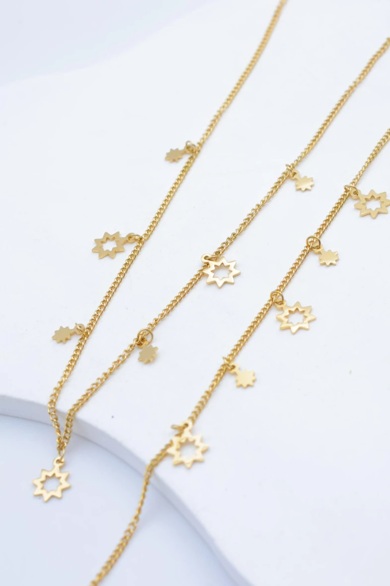 Stainless steel jewelry set 3