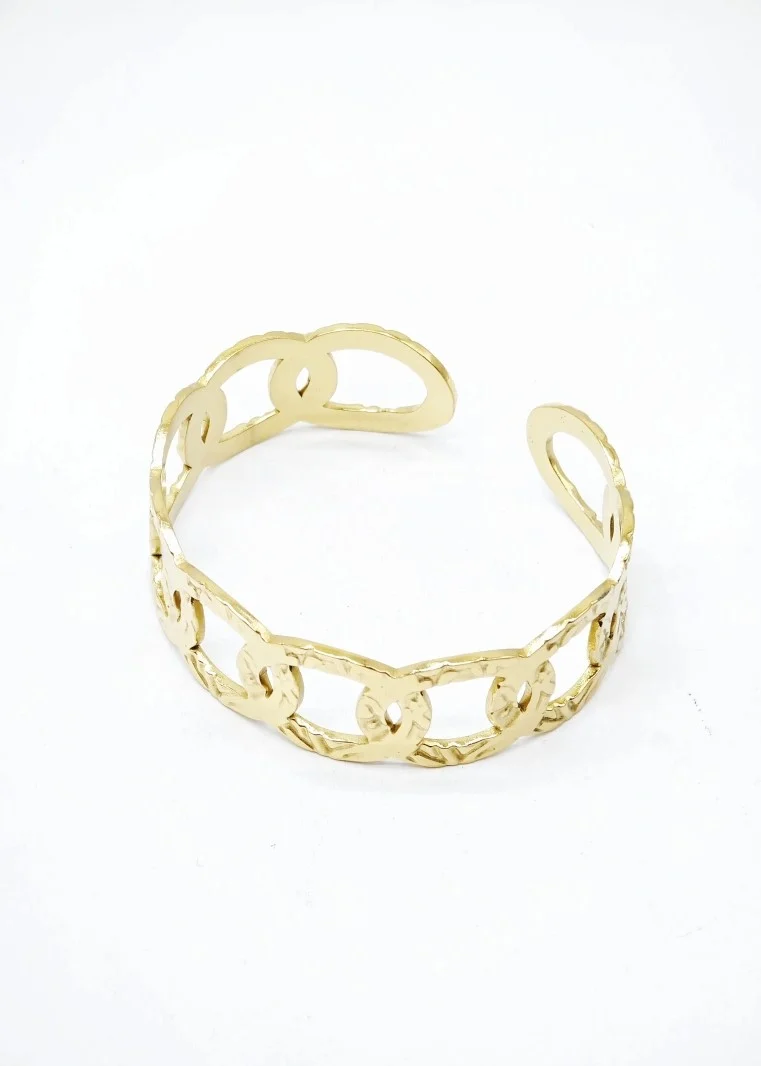 Bracelet jonc en acier inoxydable 2