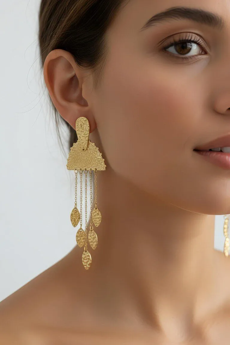 Stainless steel earrings 2