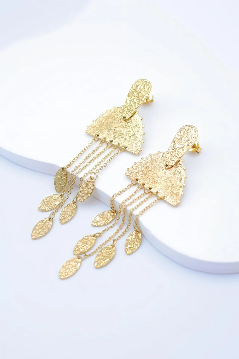 Stainless steel earrings 4