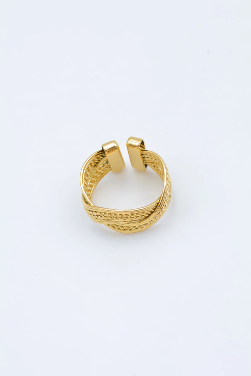 Adjustable stainless steel ring 2