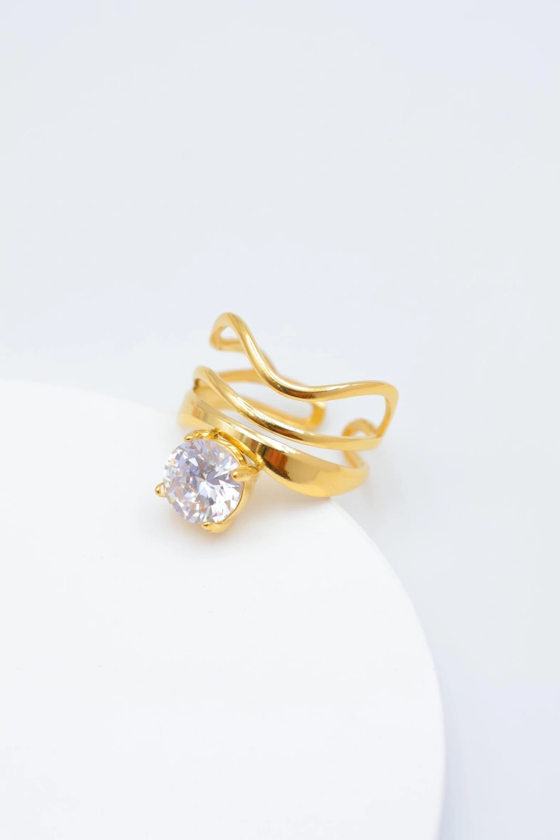 Bague en acier inoxydable ajustable 2