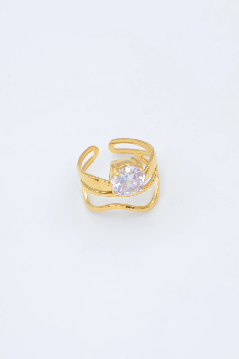 Bague en acier inoxydable ajustable 3
