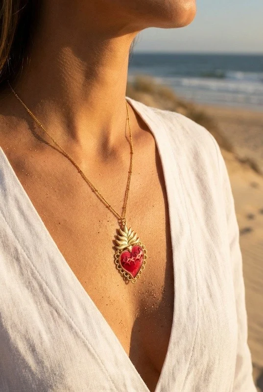 Necklace - stainless steel