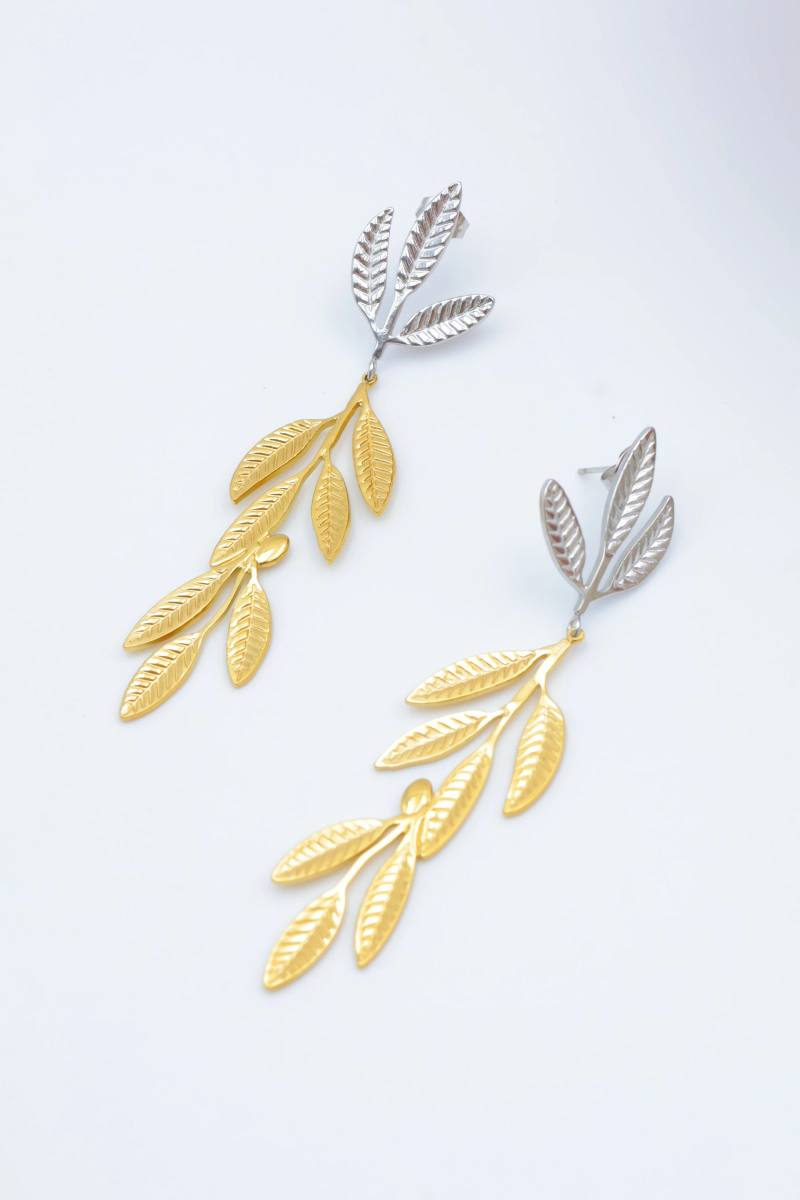 Stainless steel earrings 2