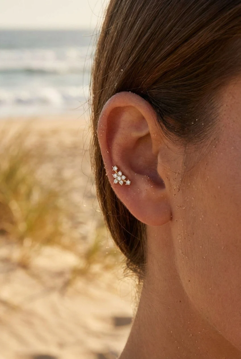 Piercing en acier inoxydable