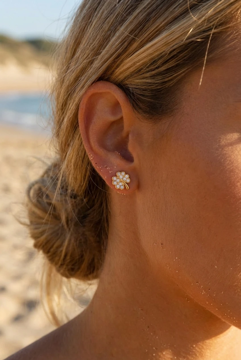 Stainless steel earrings 2