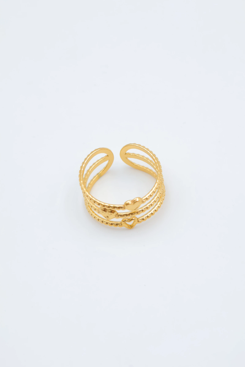 Adjustable stainless steel ring 2