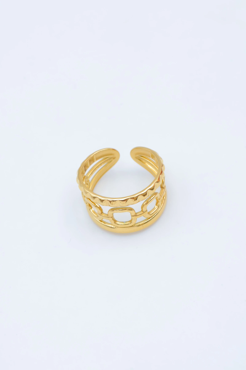 Adjustable stainless steel ring 2