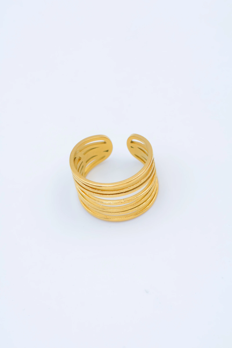 Bague en acier inoxydable ajustable 2
