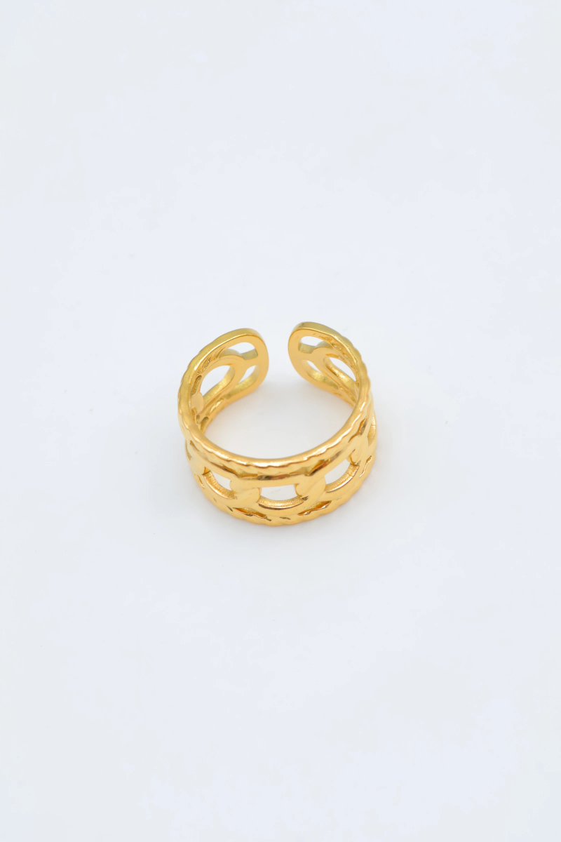 Adjustable stainless steel ring 2