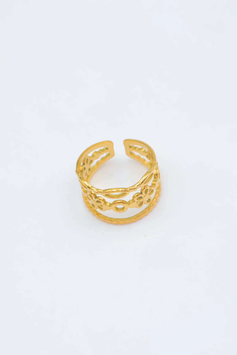 Bague en acier inoxydable ajustable 2