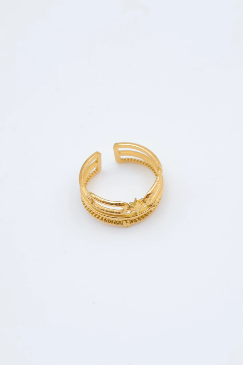 Adjustable stainless steel ring 2