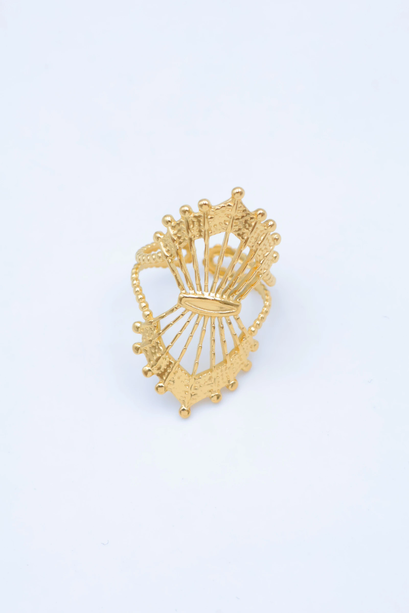 Adjustable stainless steel ring 2