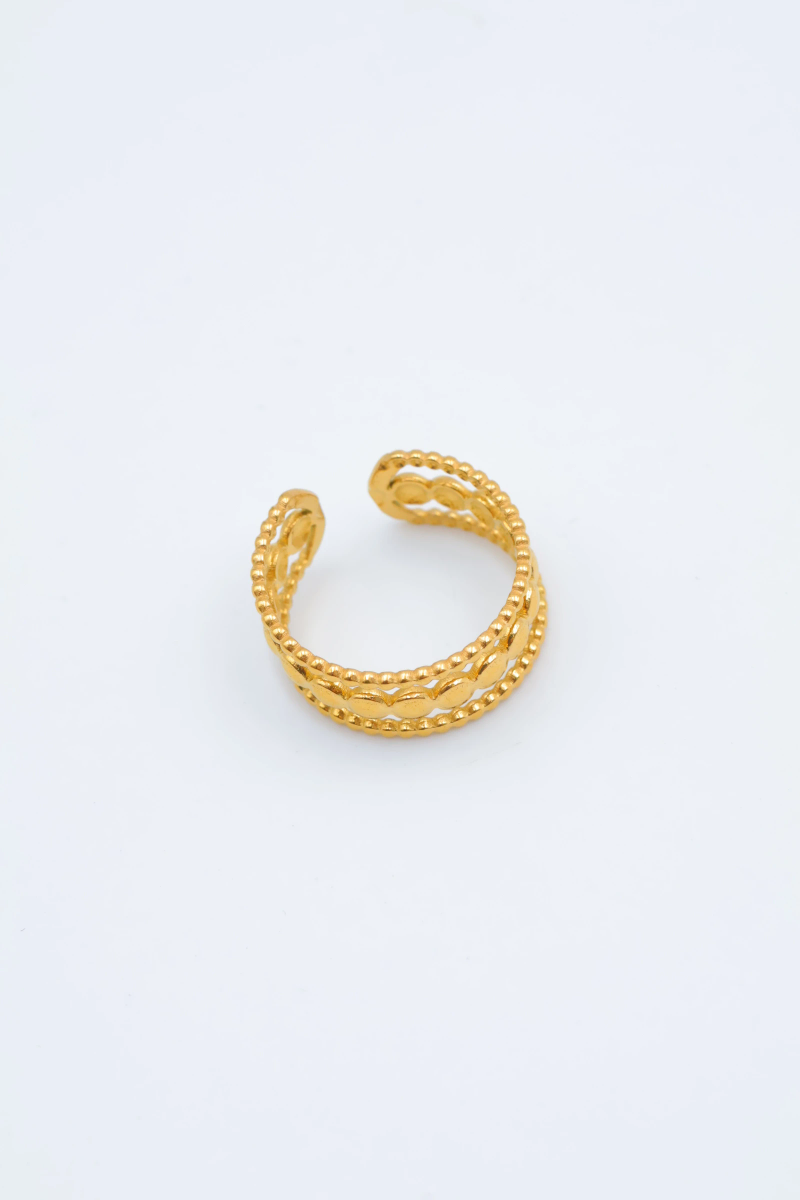 Adjustable stainless steel ring 2