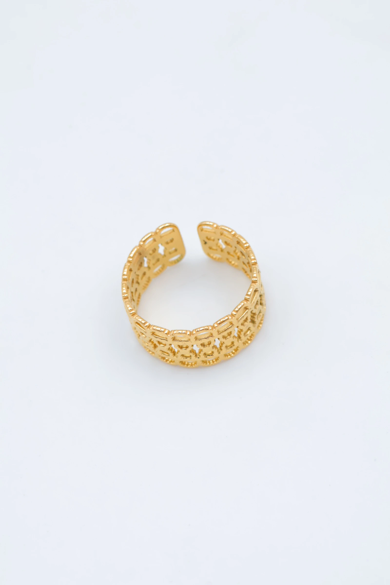 Bague en acier inoxydable ajustable 2