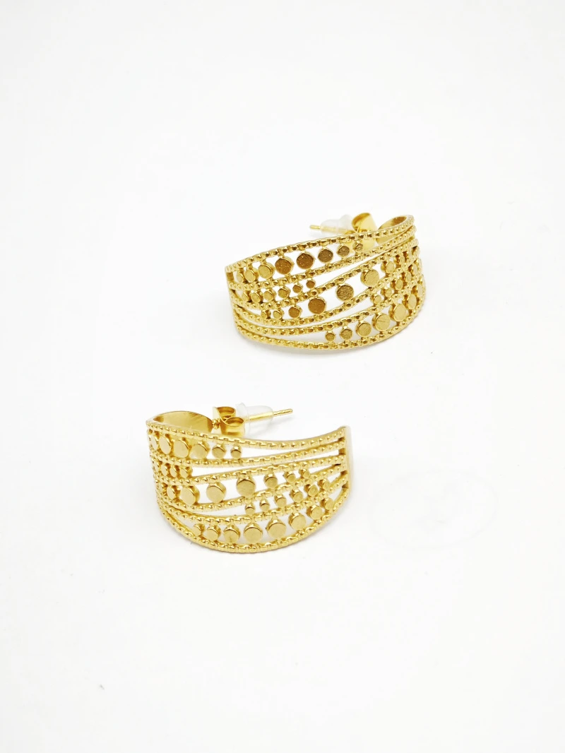 Stainless steel earrings 2