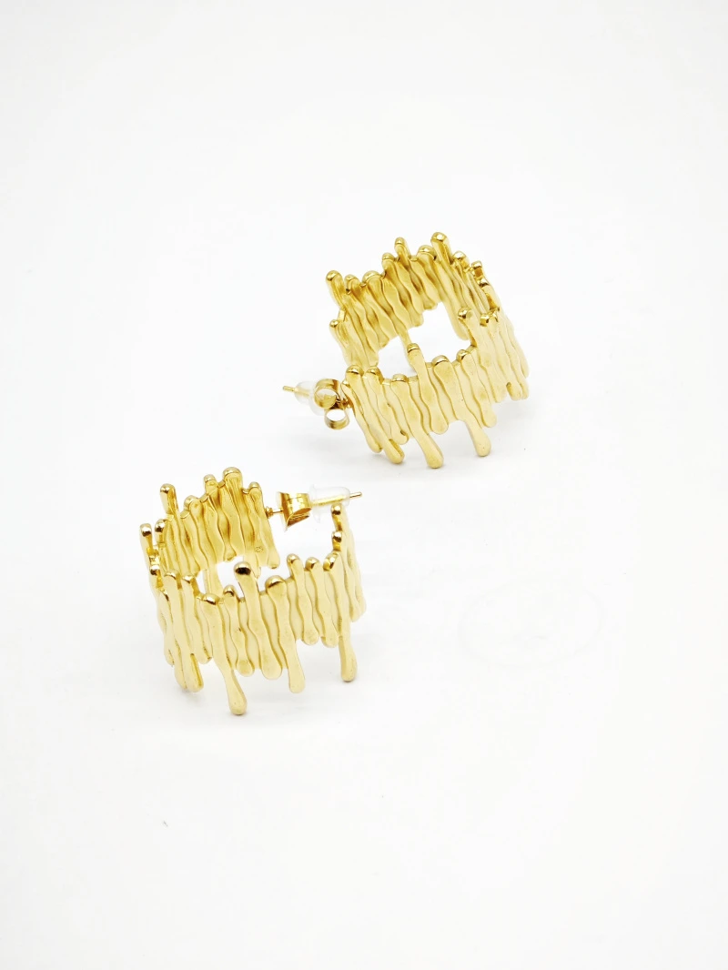 Boucles d'oreilles en acier inoxydable 2