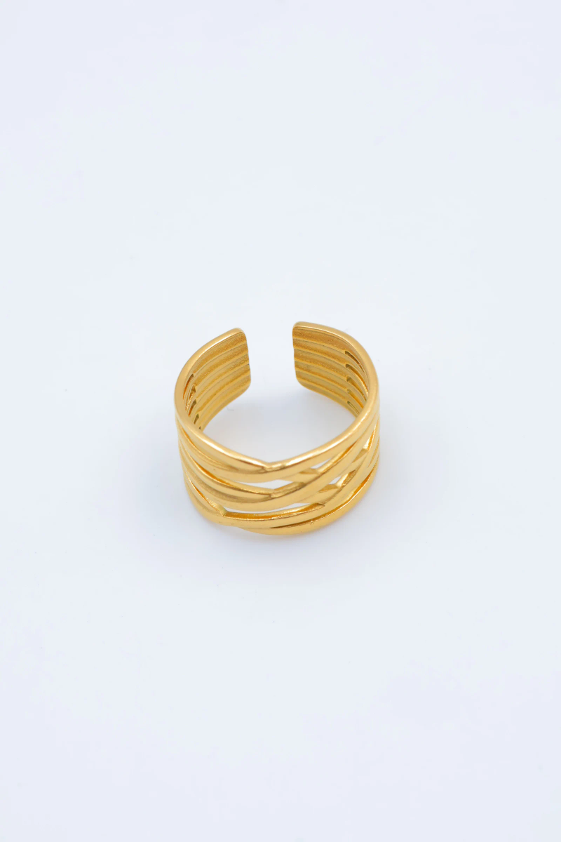 Adjustable stainless steel ring 2