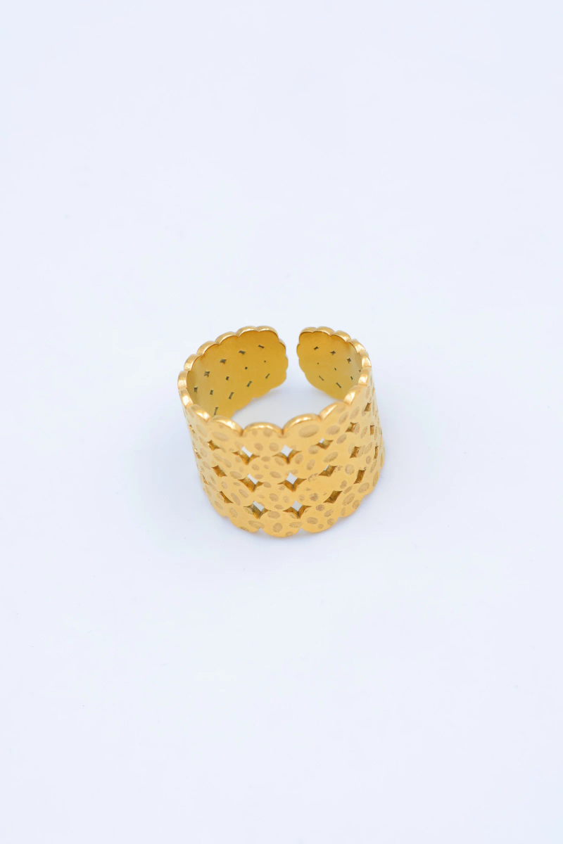 Adjustable stainless steel ring 2