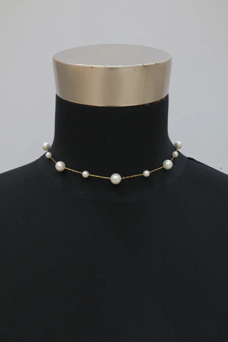 Collier de dos en acier inoxydable 4