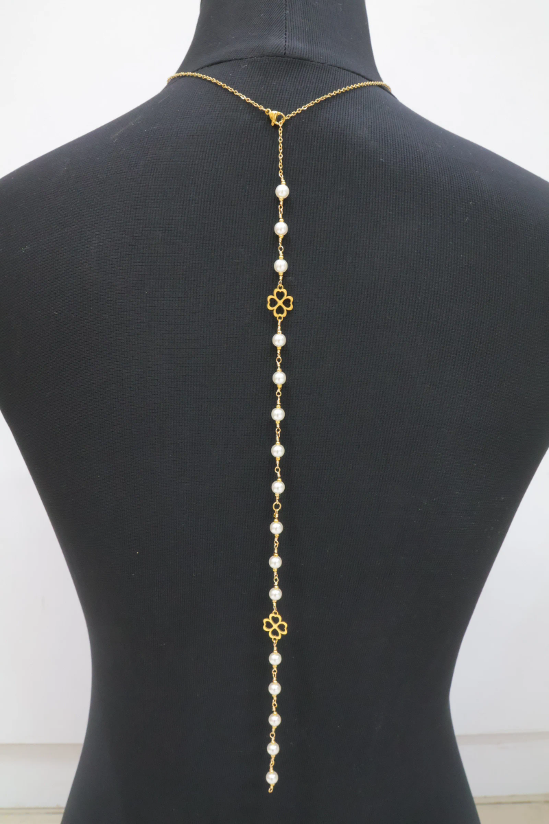 Collier de dos en acier inoxydable