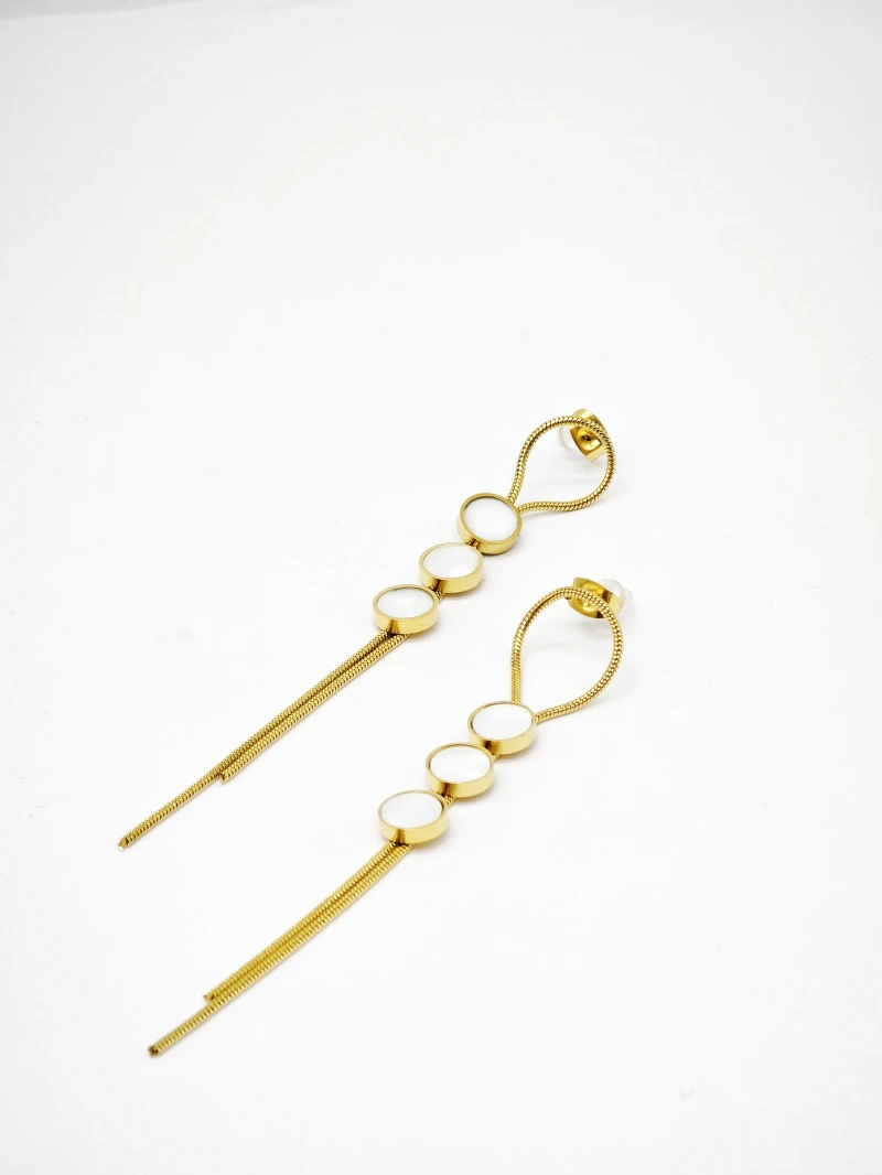 Boucles d'oreilles en acier inoxydable 2