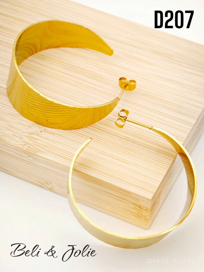 Boucles d'oreilles en acier inoxydable 3