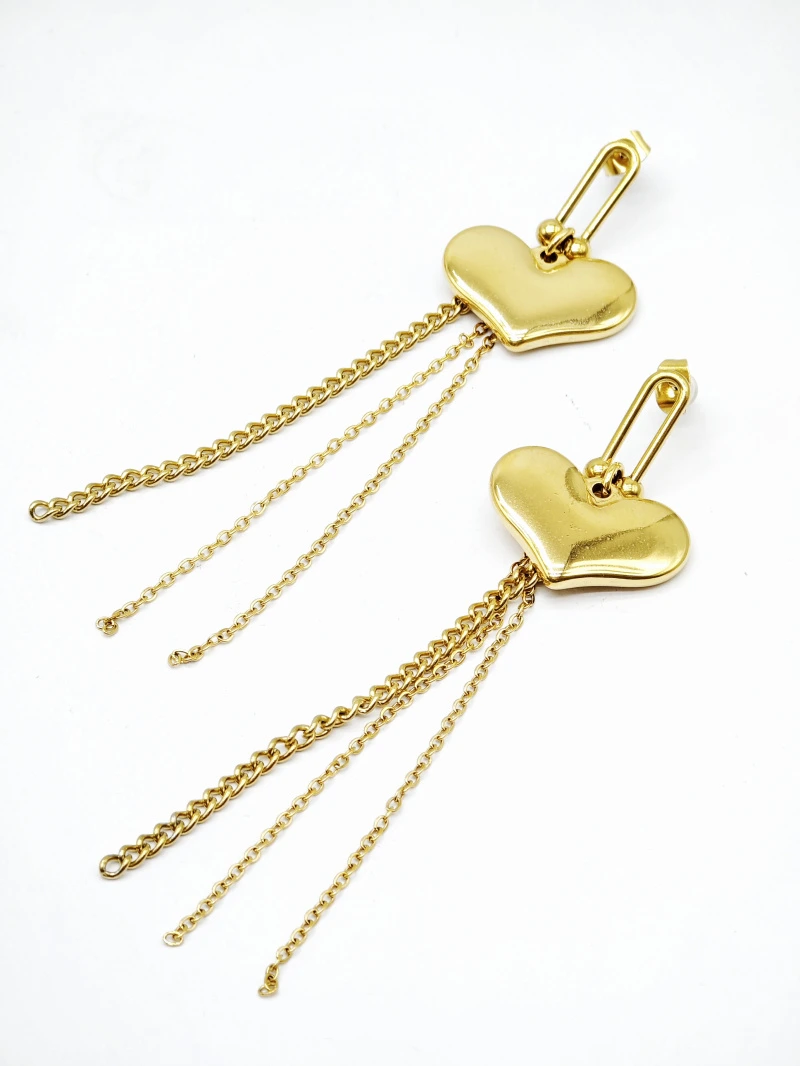 Boucles d'oreilles en acier inoxydable 3