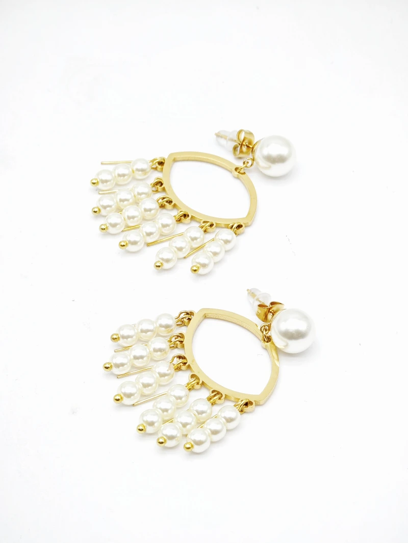 Boucles d'oreilles en acier inoxydable 2