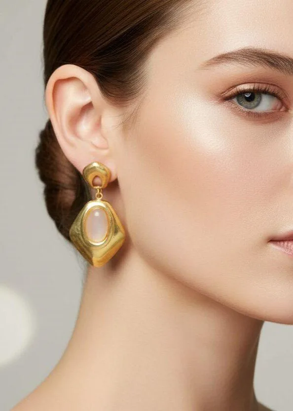 Boucles d'oreilles en acier inoxydable 2