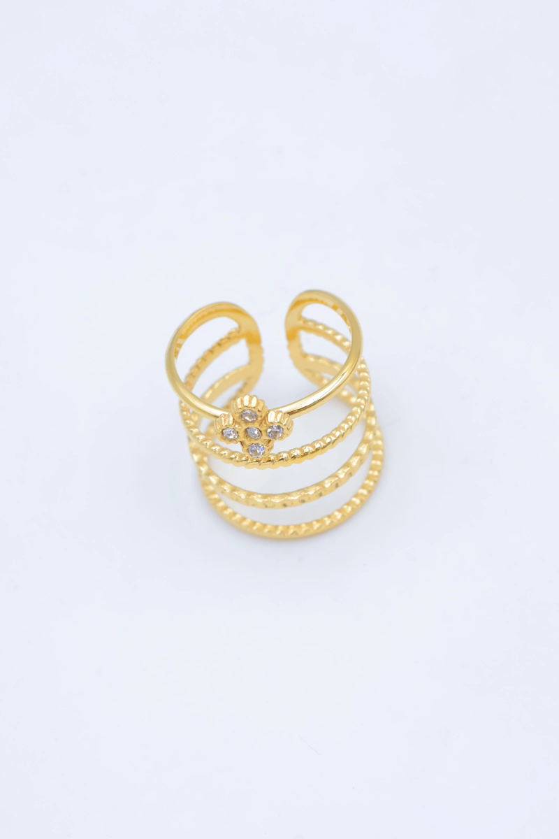 Adjustable stainless steel ring 2