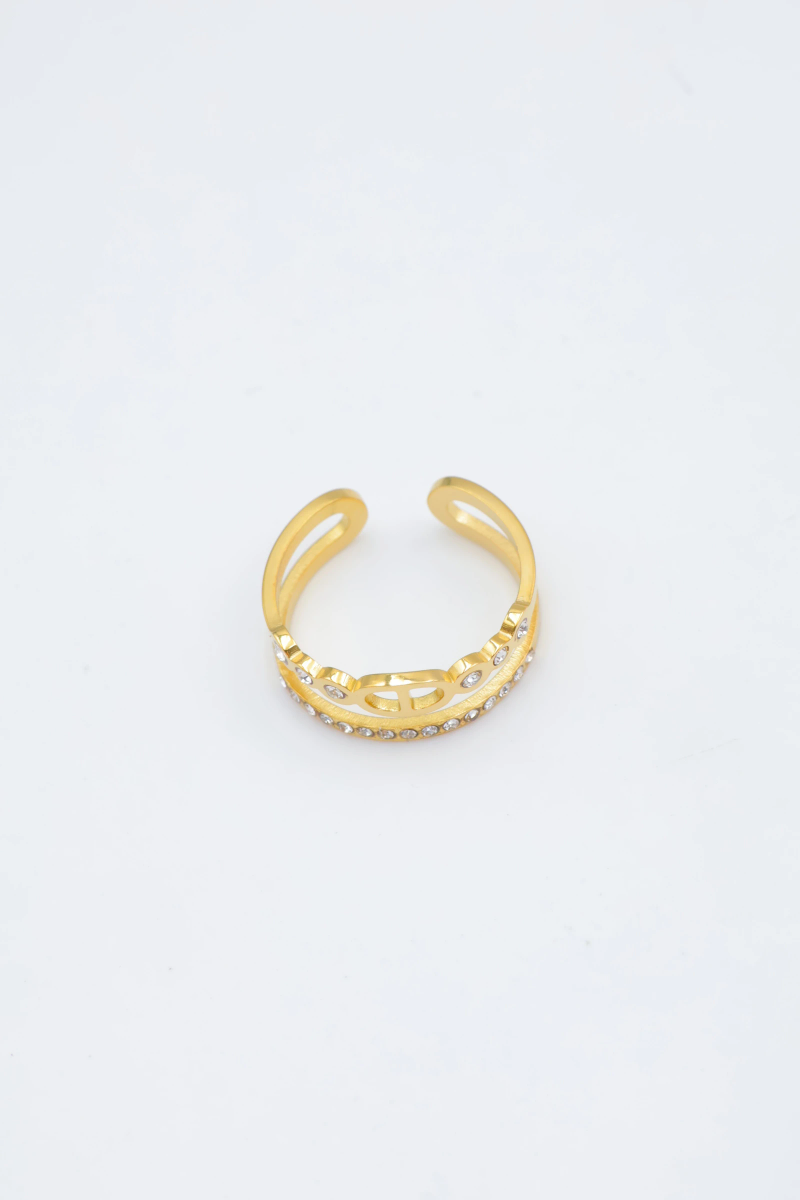 Bague en acier inoxydable ajustable 2
