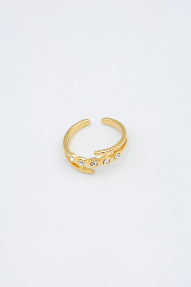 Adjustable stainless steel ring 2