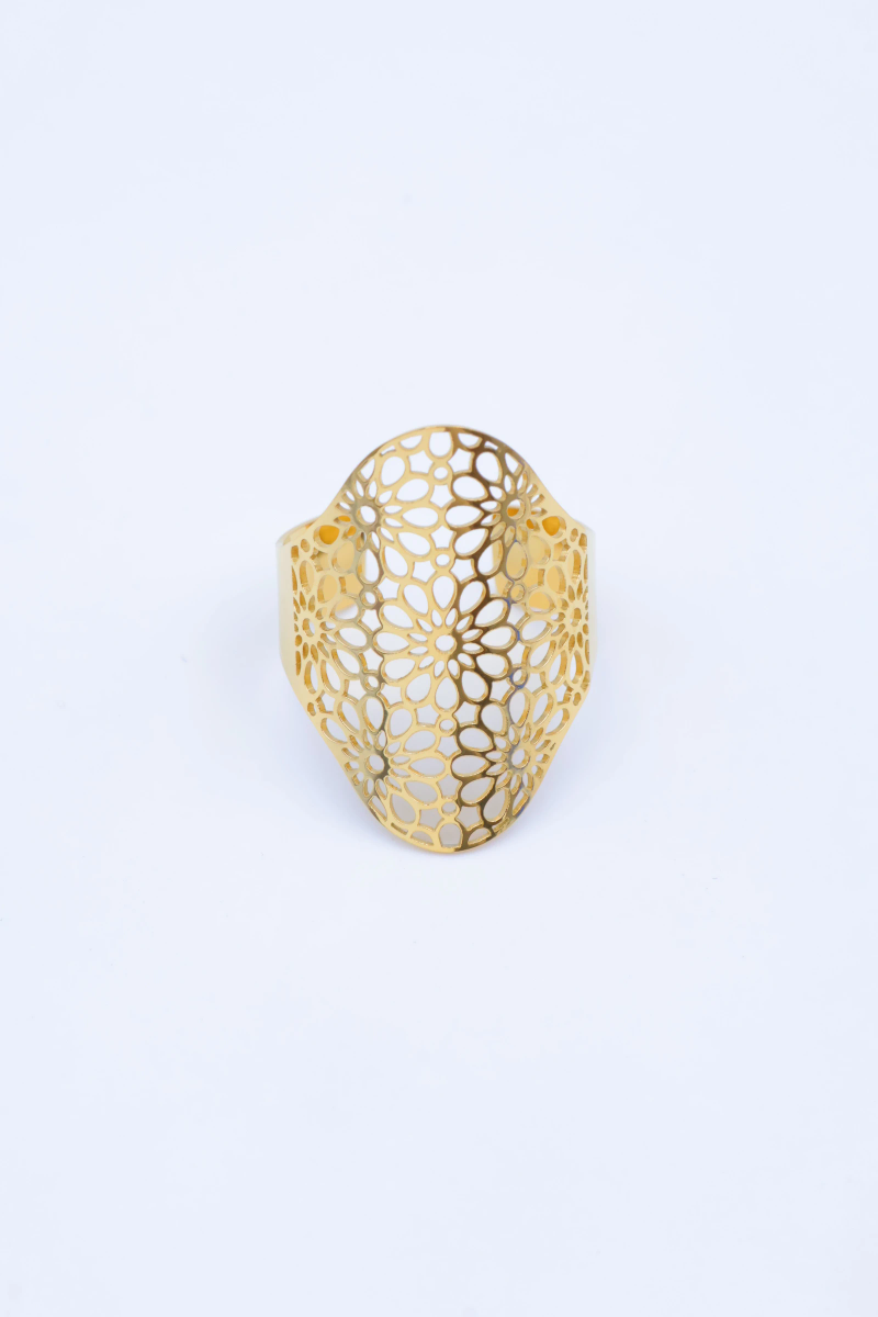 Adjustable stainless steel ring 2