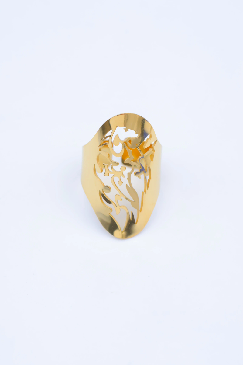 Adjustable stainless steel ring 2