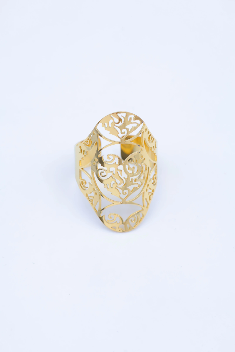 Adjustable stainless steel ring 2
