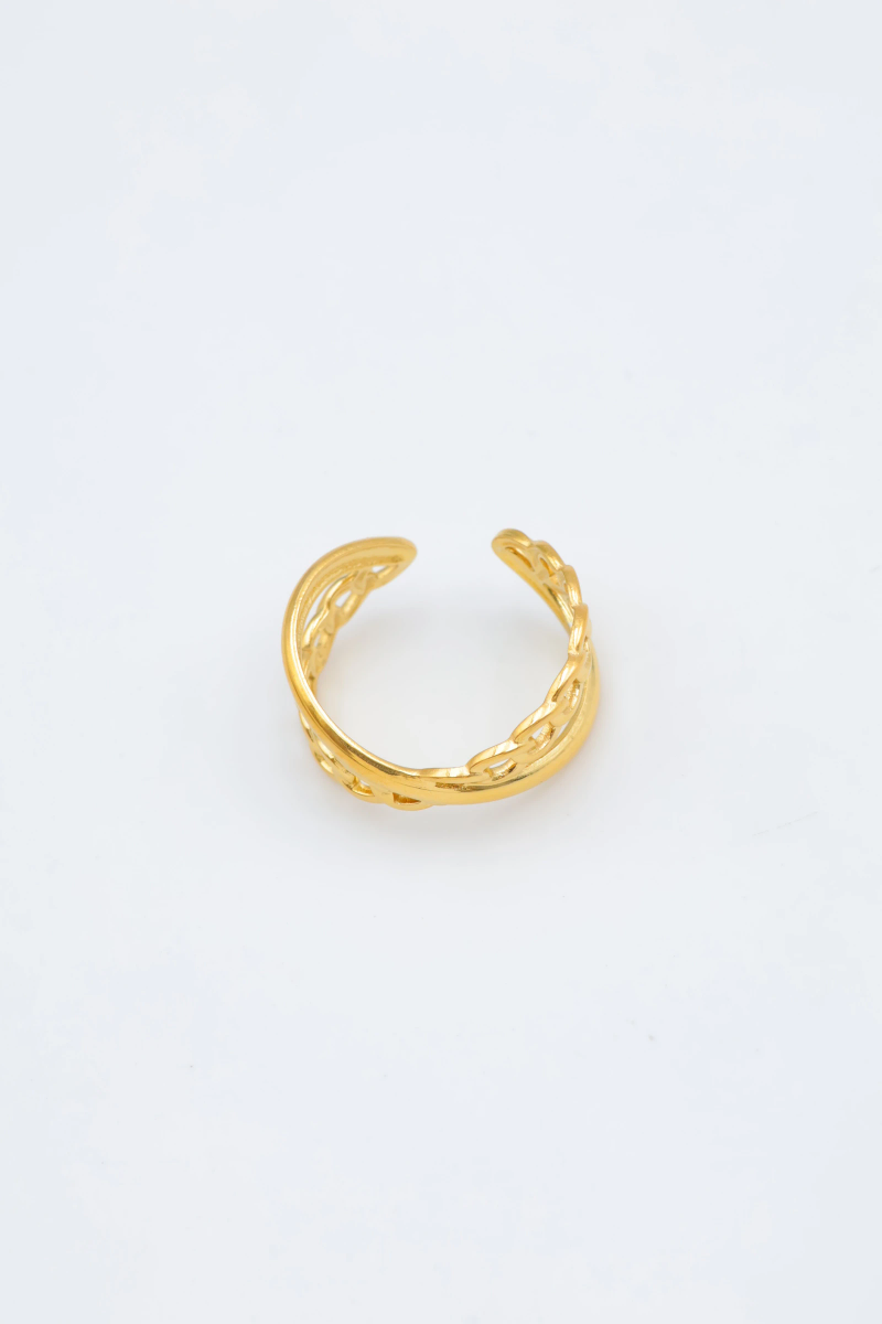 Bague en acier inoxydable ajustable 2