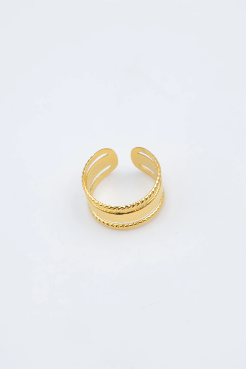 Adjustable stainless steel ring 2
