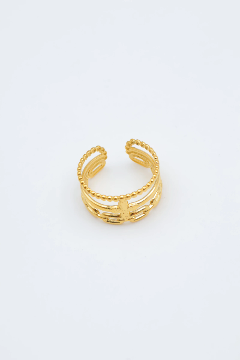 Adjustable stainless steel ring 2